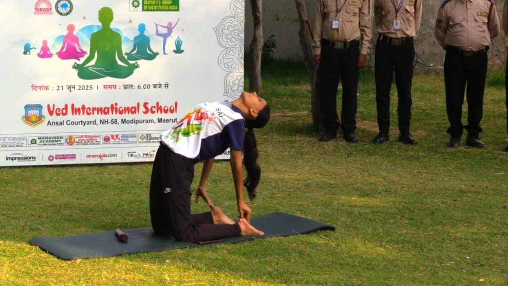अंतरराष्ट्रीय योग दिवस पर अंसल कोर्टयार्ड में गूंजा — एक पृथ्वी, एक स्वास्थ्य का संदेश